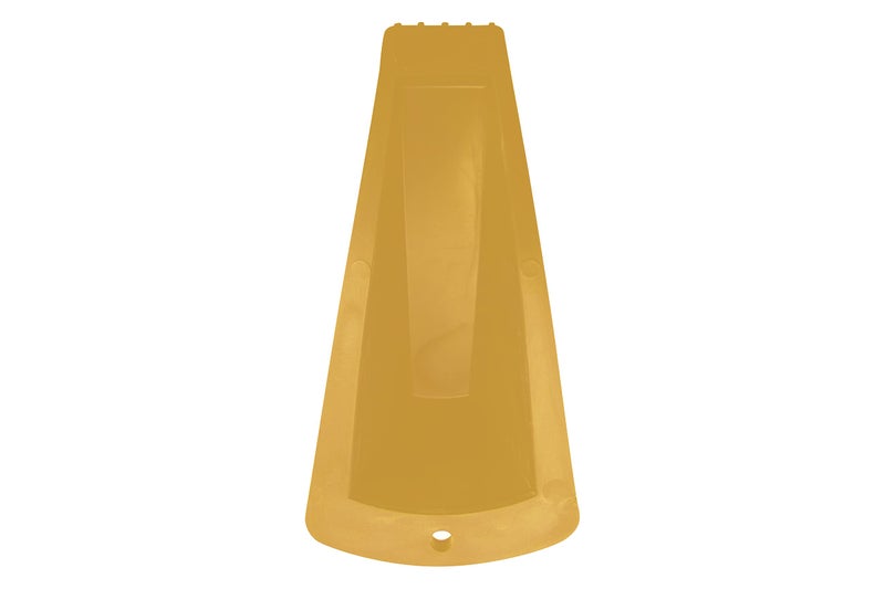 Shepherd Hardware 3763 Heavy Duty Jumbo Rubber Door Wedge, Yellow, 3-1/2 Inch - Image 5